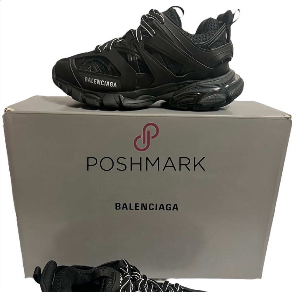 Balenciaga Track Sneakers Low Black W9 Shoe